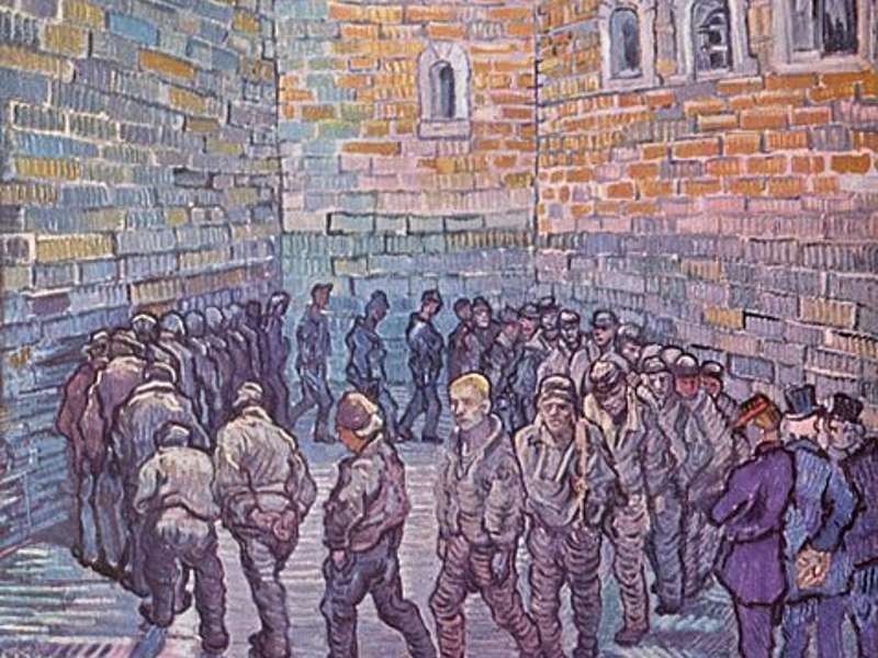 La ronda dei carcerati di Van Gogh